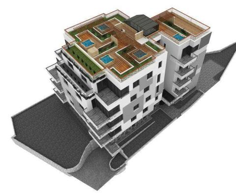 Velmi speciální novostavba, mikroumístění v centru Opatije, nádherný byt s terasou a garáží, připravený k nastěhování, 200 metrů od moře, na prodej - pic 20