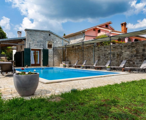 Impressive Istrian stone beauty with swimming pool in Zminj! - pic 4