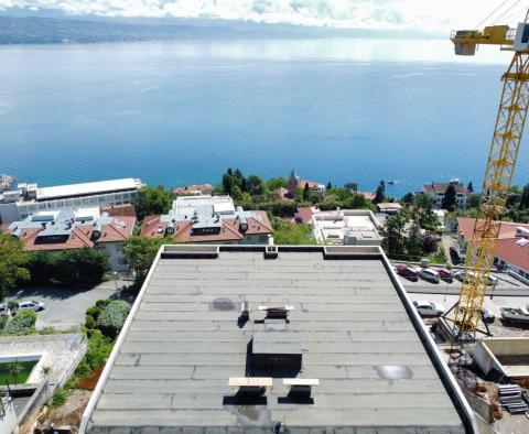 Moderne Wohnungen in einem neuen Gebäude oberhalb des Zentrums von Opatija, 250 m vom Meer entfernt, zu verkaufen - foto 4