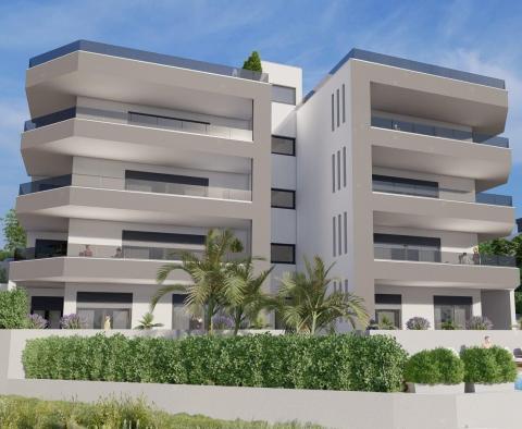 Neue moderne Wohnung in einer Luxusresidenz auf Ciovo, Trogir, zu verkaufen - foto 6