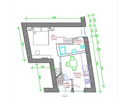 Historická nemovitost v centru Rovinje, 50m od moře - kompletně zrekonstruovaná, na prodej - pic 17