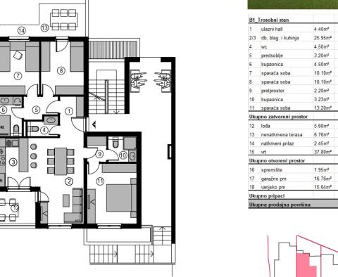 Appartement de luxe neuf à Podstrana, Split, à vendre - pic 3