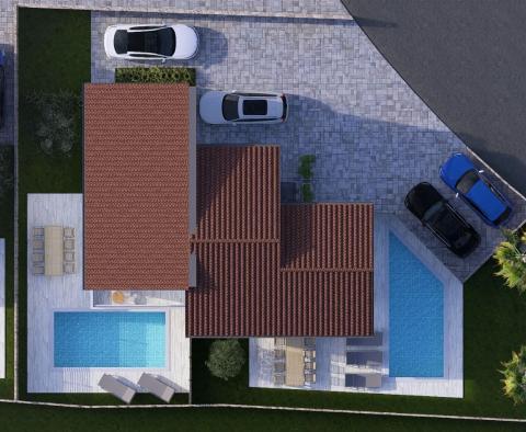 Modern home with swimming pool and sea view in Malinska, for sale - pic 4