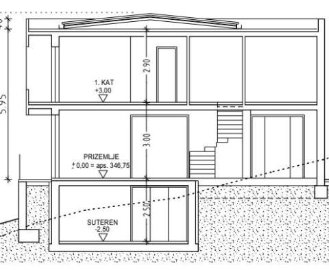 Building plot with sea view and location permit in Bregi, Opatija, for sale - pic 7