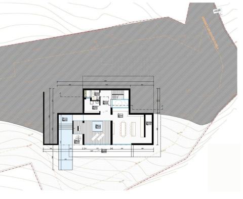 Działka z projektem koncepcyjnym pod luksusową willę, w pobliżu Novigradu i Umagu, na sprzedaż - pic 3