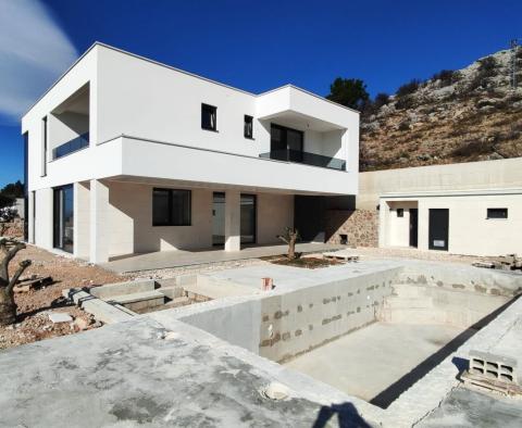 Moderne Villa mit Swimmingpool, zweite Reihe zum Meer mit Panoramablick auf das Meer, Starigrad, zu verkaufen - foto 5