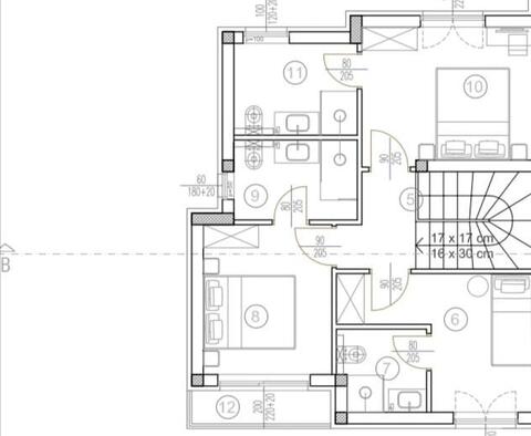 Neues Haus in ruhiger Lage mit Meerblick in Barbariga, zu verkaufen! - foto 6