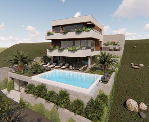 Waterfront villa under construction on Omis riviera, for sale - pic 3