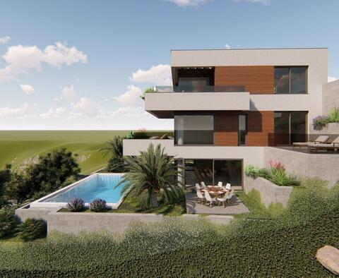 Waterfront villa under construction on Omis riviera, for sale - pic 4