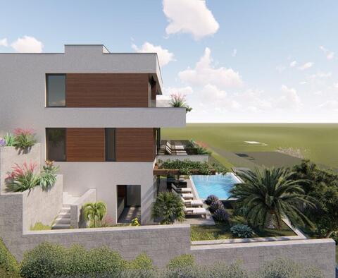 Waterfront villa under construction on Omis riviera, for sale - pic 9