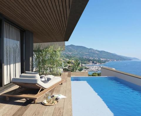Супер-роскошные апартаменты в Опатии с бассейном - фото 15