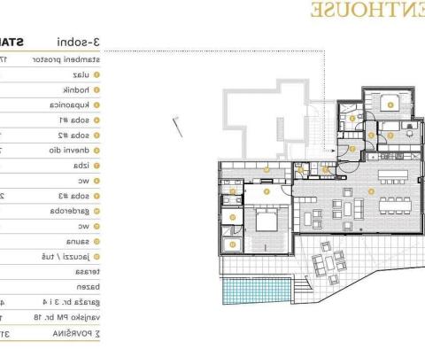 Super luksusowe apartamenty w Opatiji z basenem - pic 12