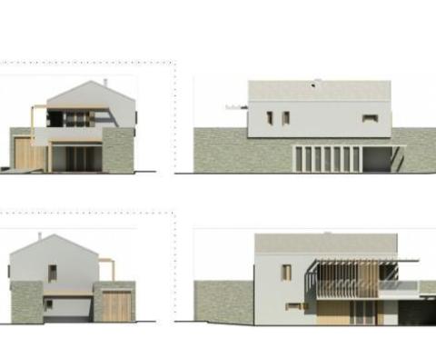 Project of eight attached and two self-standing villas on Hvar cca 700 meters from the sea - pic 31