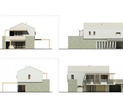 Project of eight attached and two self-standing villas on Hvar cca 700 meters from the sea - pic 35