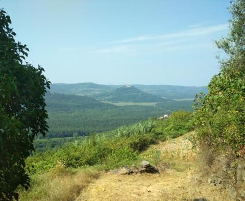 Fantastic land plot for sale in Motovun area with stunning views of Istria - pic 2