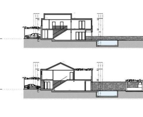 Projet de huit villas mitoyennes et de deux villas indépendantes à Hvar à environ 700 mètres de la mer - pic 11