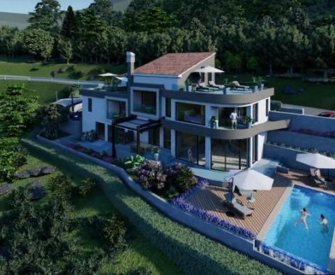 Modern villa in Medveja with great sea views and perfect price 