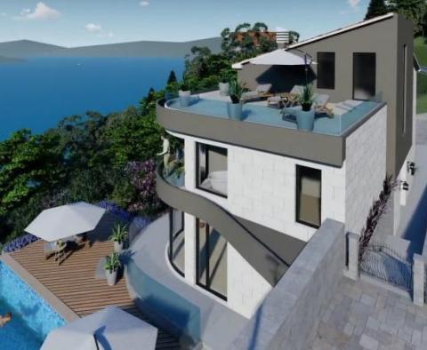 Modern villa in Medveja with great sea views and perfect price - pic 15