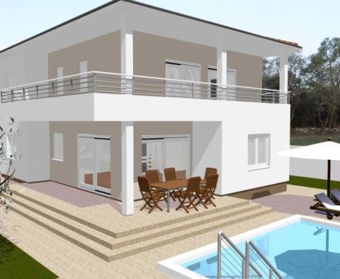 Villa in Savudrija, Umag, nur 2 km vom Strand entfernt - Bauphase 
