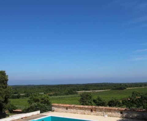 Fantastic rustic estate in Bačva, Višnjan with distant sea views - pic 12