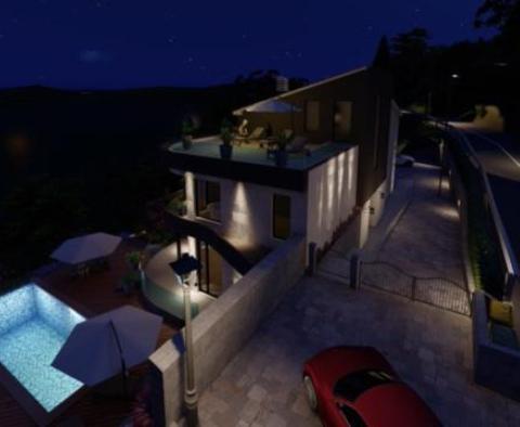 Telek luxusvilla projekttel Moscenicében - pic 12