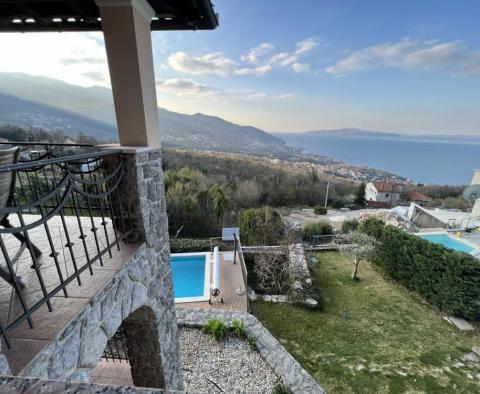 Wonderful villa with panoramic views and swimming pool in Poljane, Opatija - pic 3