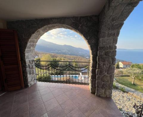 Wonderful villa with panoramic views and swimming pool in Poljane, Opatija - pic 14