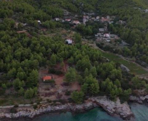 Městský pozemek s panoramatickým výhledem na moře na ostrově Hvar - pic 8