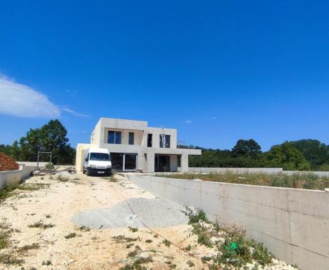 Villa under construction in Labin-Rabac surroundings 