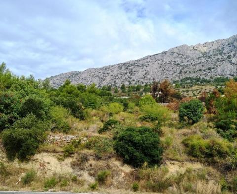 Fantastic urbanized land in Stanici, Omis riviera - rarity at the market! - pic 7