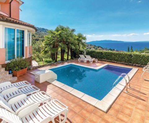 Villa avec piscine et belle vue mer panoramique, Opatija - pic 2