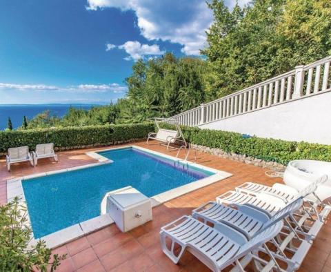 Villa avec piscine et belle vue mer panoramique, Opatija - pic 3