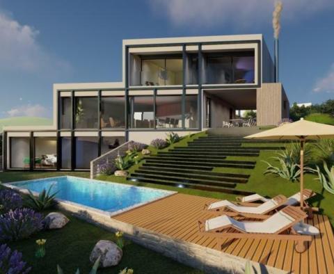 Beautiful modern villa under construction in Vinisce - pic 4