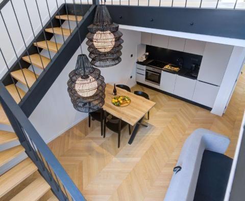 Luxus duplex 2 hálószobás apartman Volosko tengerparti butik rezidenciájában, medencével - pic 11