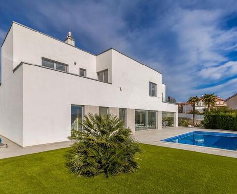 Impressive modern villa in Krk with breathtaking sea views 