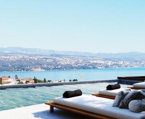 Jedinečný apartmán se 3 ložnicemi v nejvyšším patře v Opatiji pouhých 300 metrů od moře - pic 3