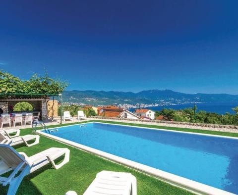 Villa with swimming pool and panoramic sea views in Rijeka, Martinkovac - pic 3