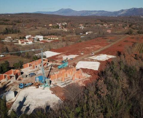 Villa with private swimming pool under construction in a quiet location just 7 km from the sea in Labin area - pic 6