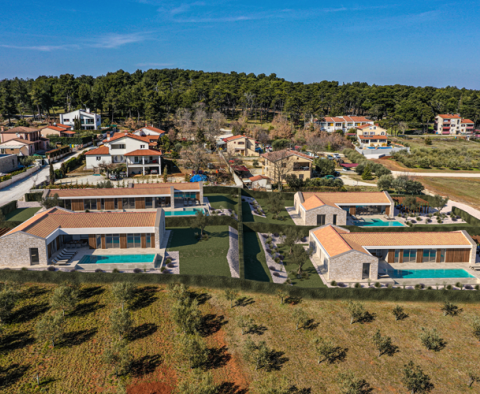 Villa im beliebten istrischen Design in Višnjan, Region Porec, mit Meerblick - foto 3