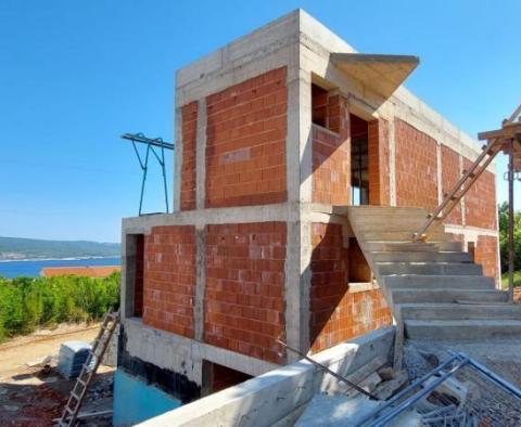 Villa moderne avec vue mer et piscine à Crikvenica en construction - pic 5