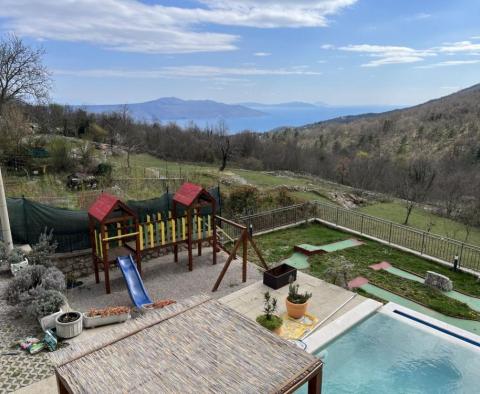 Villa isolée romantique avec vue sur la mer à Moscenice - pic 28