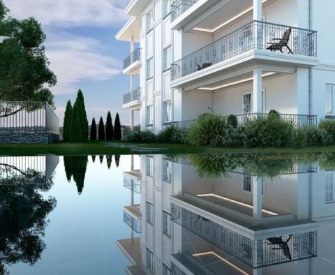 Appartement plus grand dans un immeuble neuf avec piscine, garages et vue mer près de la plage et d'Opatija (Icici) - pic 5