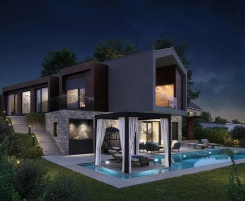 Extravagant designer villa with swimming pool in Porec outskirts - pic 13