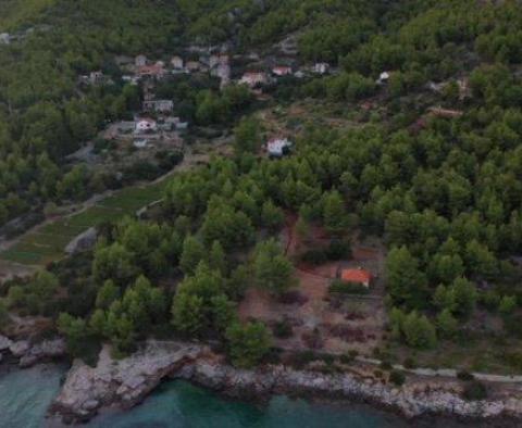 Městský pozemek s panoramatickým výhledem na moře na ostrově Hvar - pic 8