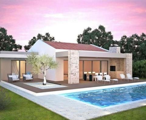 Elegant new building with swimming pool in Rabac area 