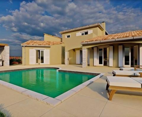 Villa with swimming pool in Buje 