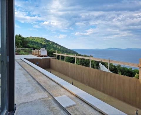 Une villa impressionnante avec une vue sensationnelle dans la région de Rabac - déjà construite ! - pic 10