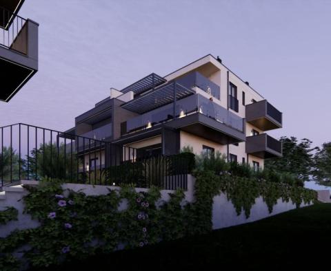 Mieszkanie o powierzchni 72 m2 na parterze nowego kompleksu w Medulin, 100 m od morza, widok, taras - pic 7