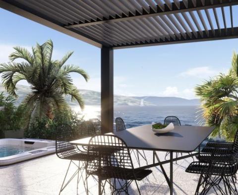 Luxus új apartman a tenger 1. vonalán Trogir területén - pic 3
