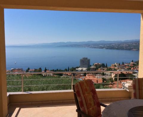 House in Opatija with two apartments and with 2 gardens above the center, panoramic view of the sea! - pic 3